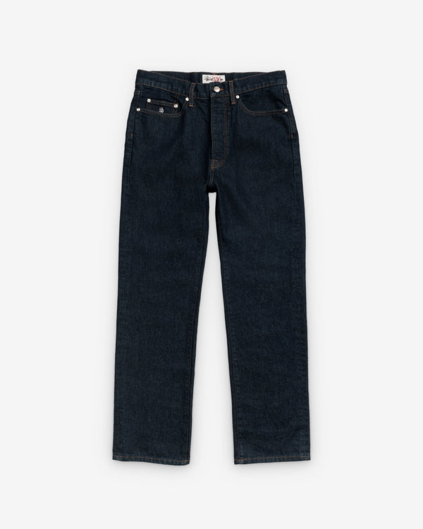 Stüssy - Men's Straight Jean Denim - (Rinsed Indigo)