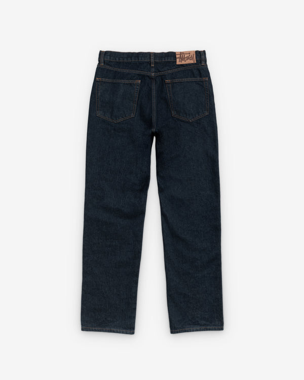 Stüssy - Men's Straight Jean Denim - (Rinsed Indigo)