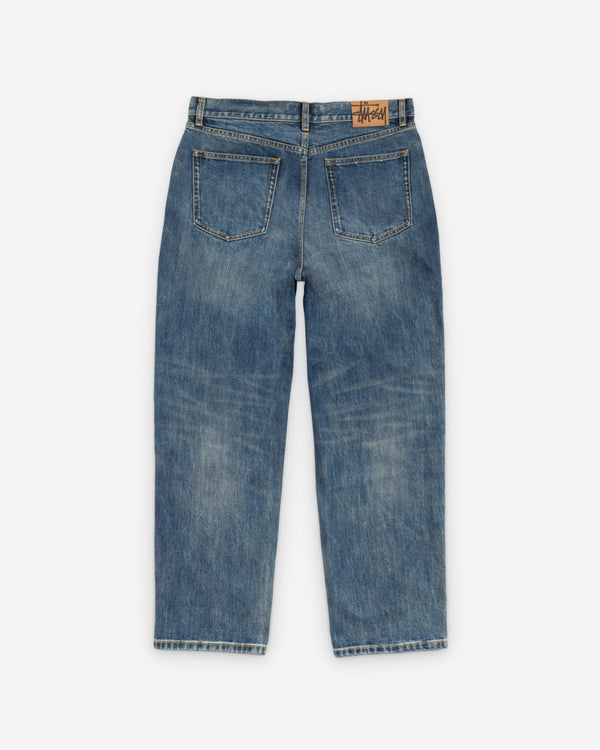 Stüssy - Men's Big Ol Jean Slub Denim - (Blue)