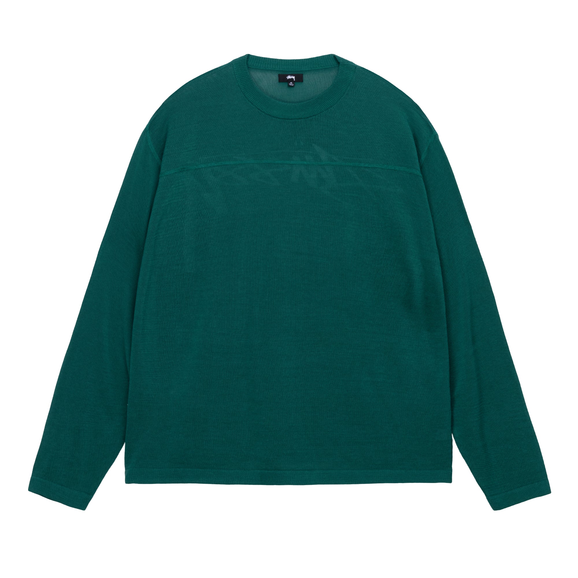 Stüssy - Football Sweater - (Green) view 1