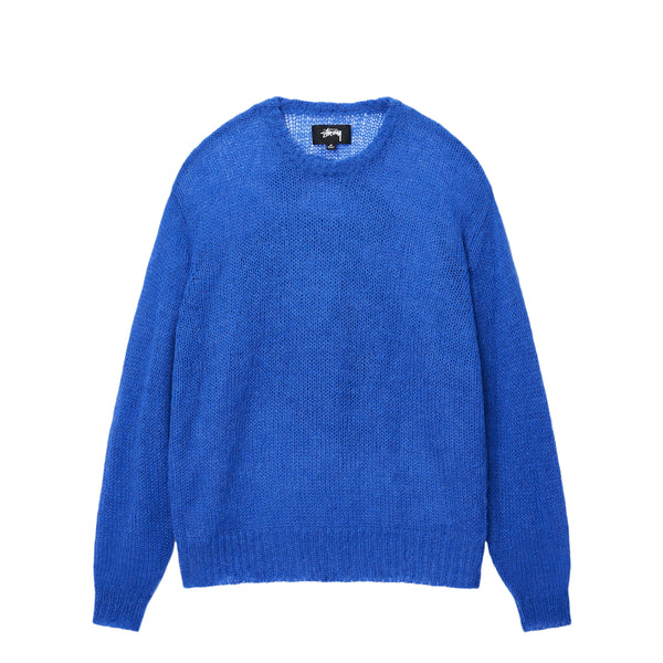 Stüssy - Men's S Loose Knit Sweater - (Blue)