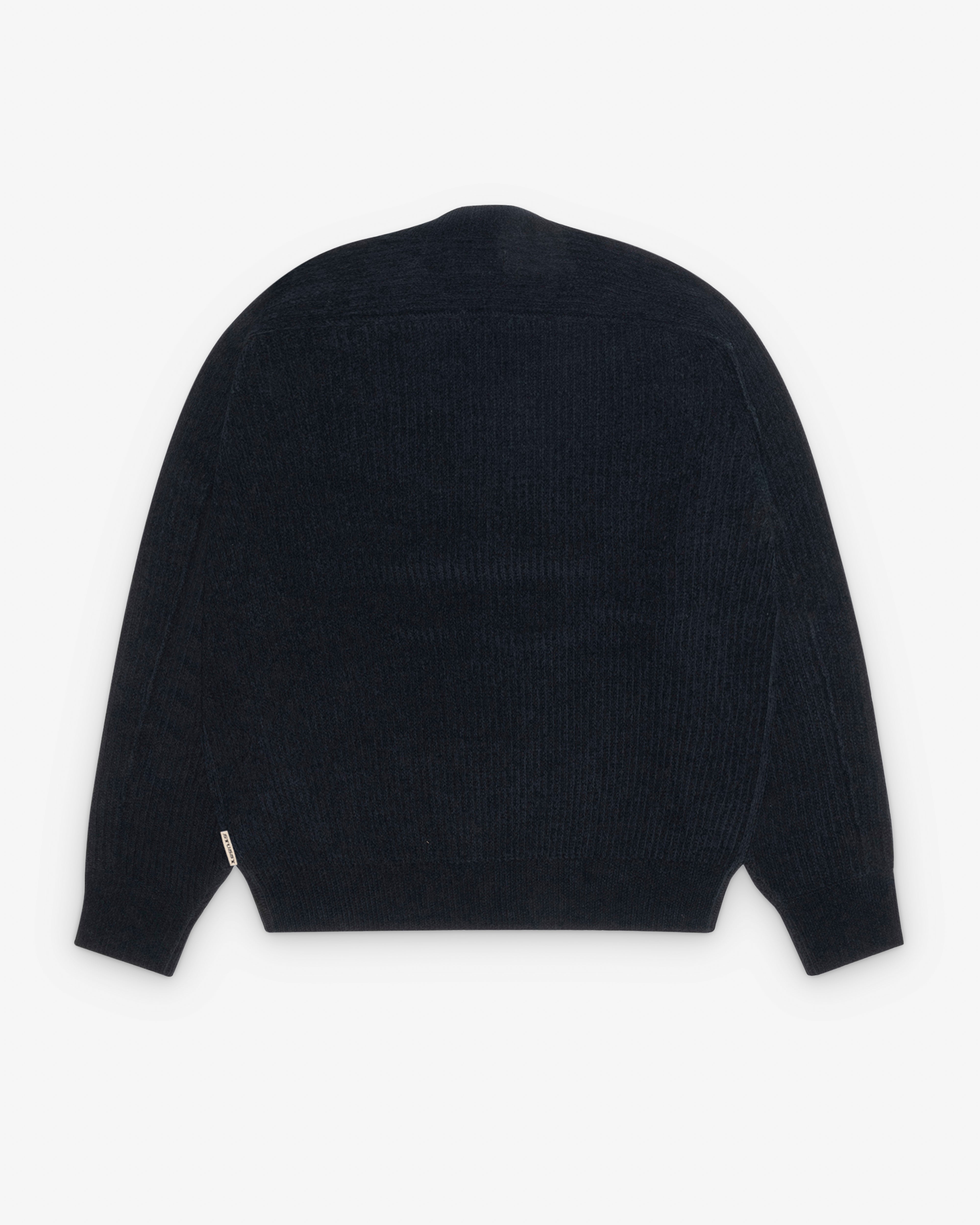 Stüssy: Exposed Seam Crew (Black) | DSML E-SHOP