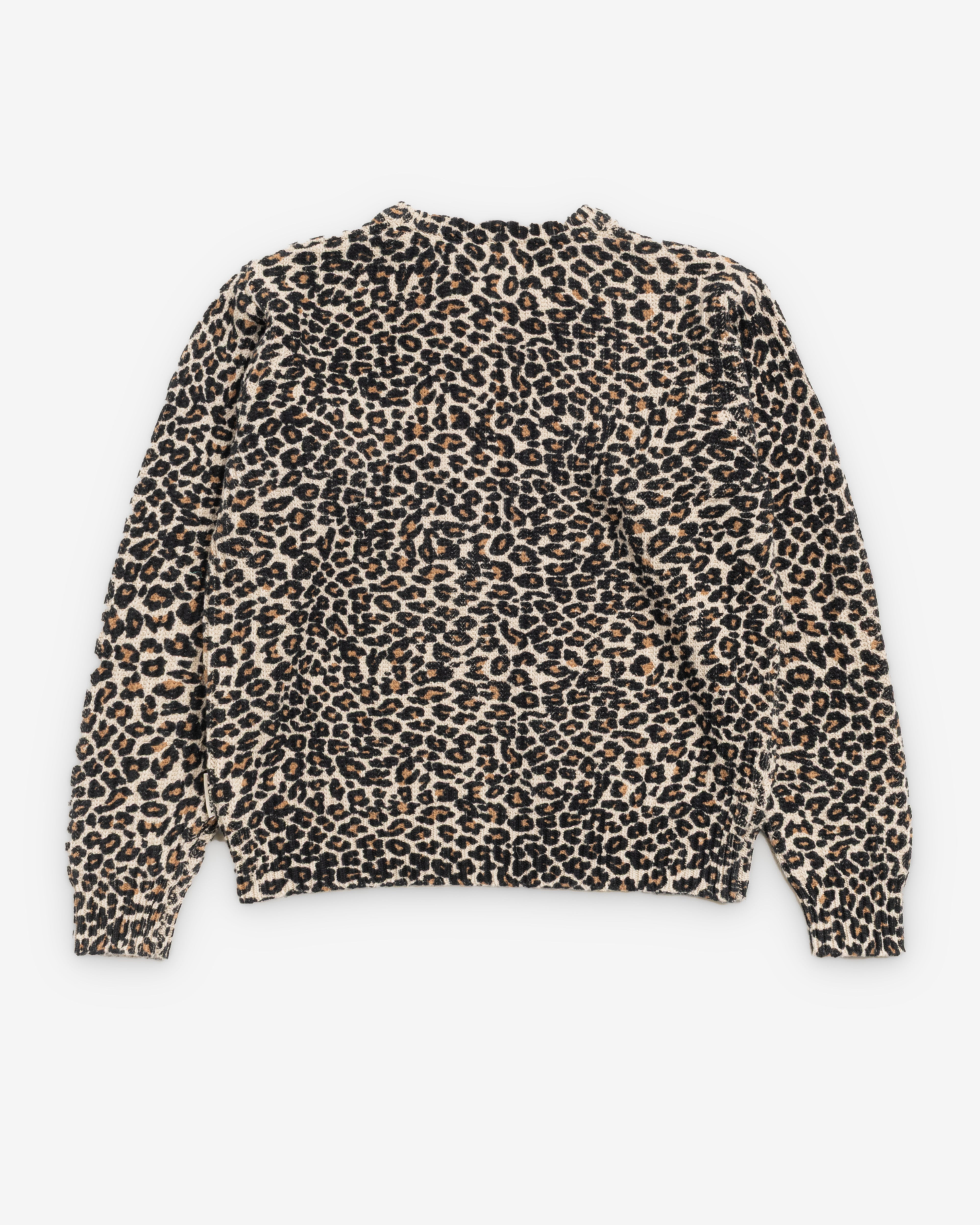 Stüssy: Men's Leopard Sweater (Leopard) | Dover Street Market London