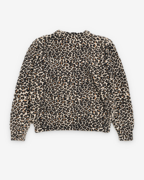 Stüssy - Men's Leopard Sweater - (Leopard)