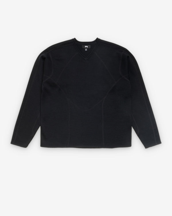 Stüssy - Men's Wave Knit Sweater - (Black)