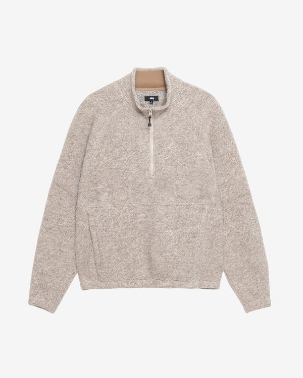 Stüssy - Men's Wool Blend Sherpa Mock - (Tan)