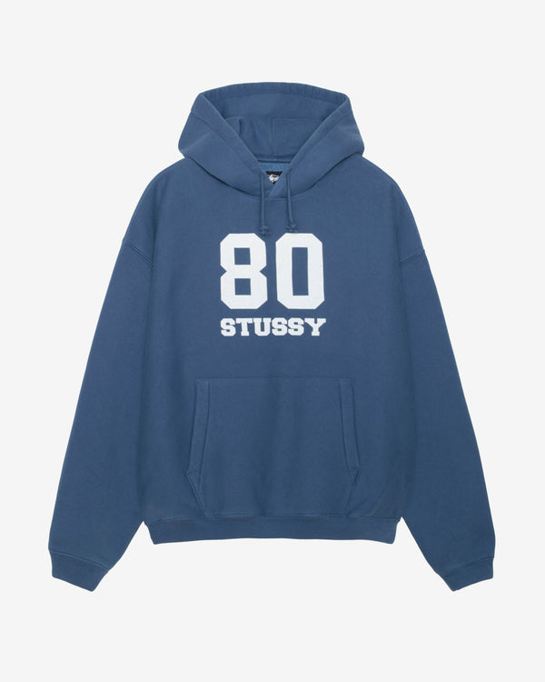 Stüssy - Men's 80 Relaxed Hood - (Blue)