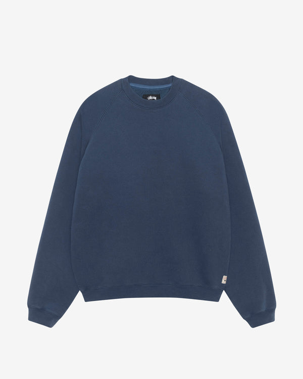 Stüssy - Men's Fleece Raglan Crew - (Navy)