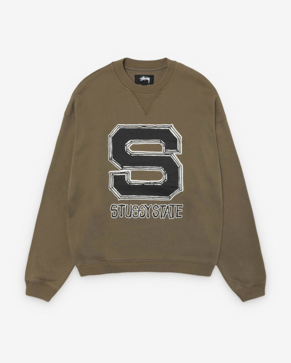 Stüssy - Stüssy State Crew - (Oliv)