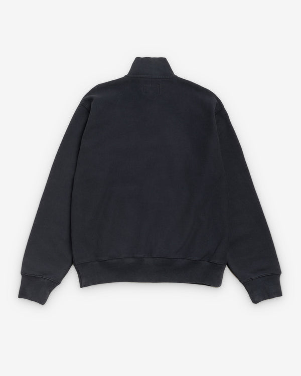 Stüssy - Men's Fleece Track Jacket - (Black)