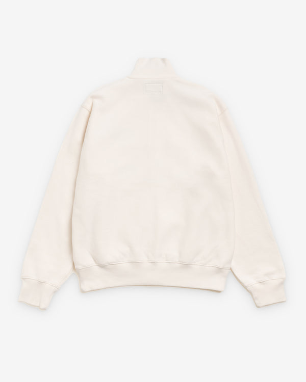 Stüssy - Men's Fleece Track Jacket - (Cream)