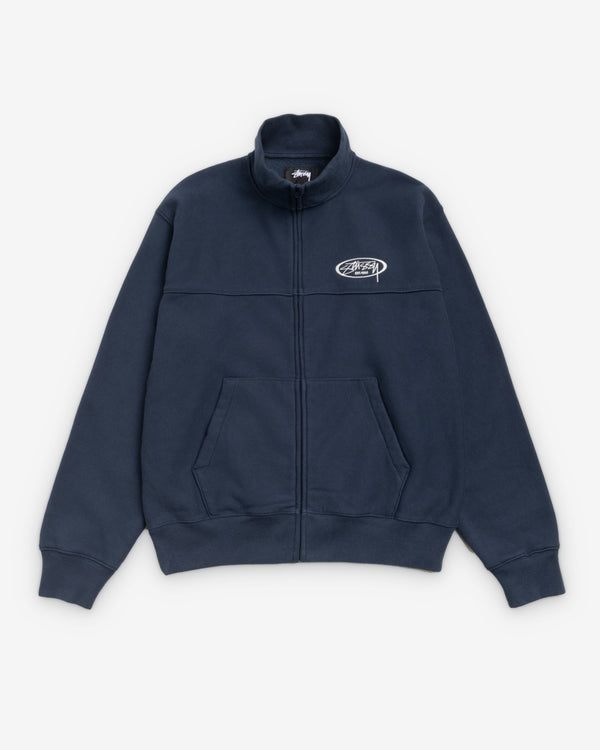Stüssy - Men's Fleece Track Jacket - (Navy)