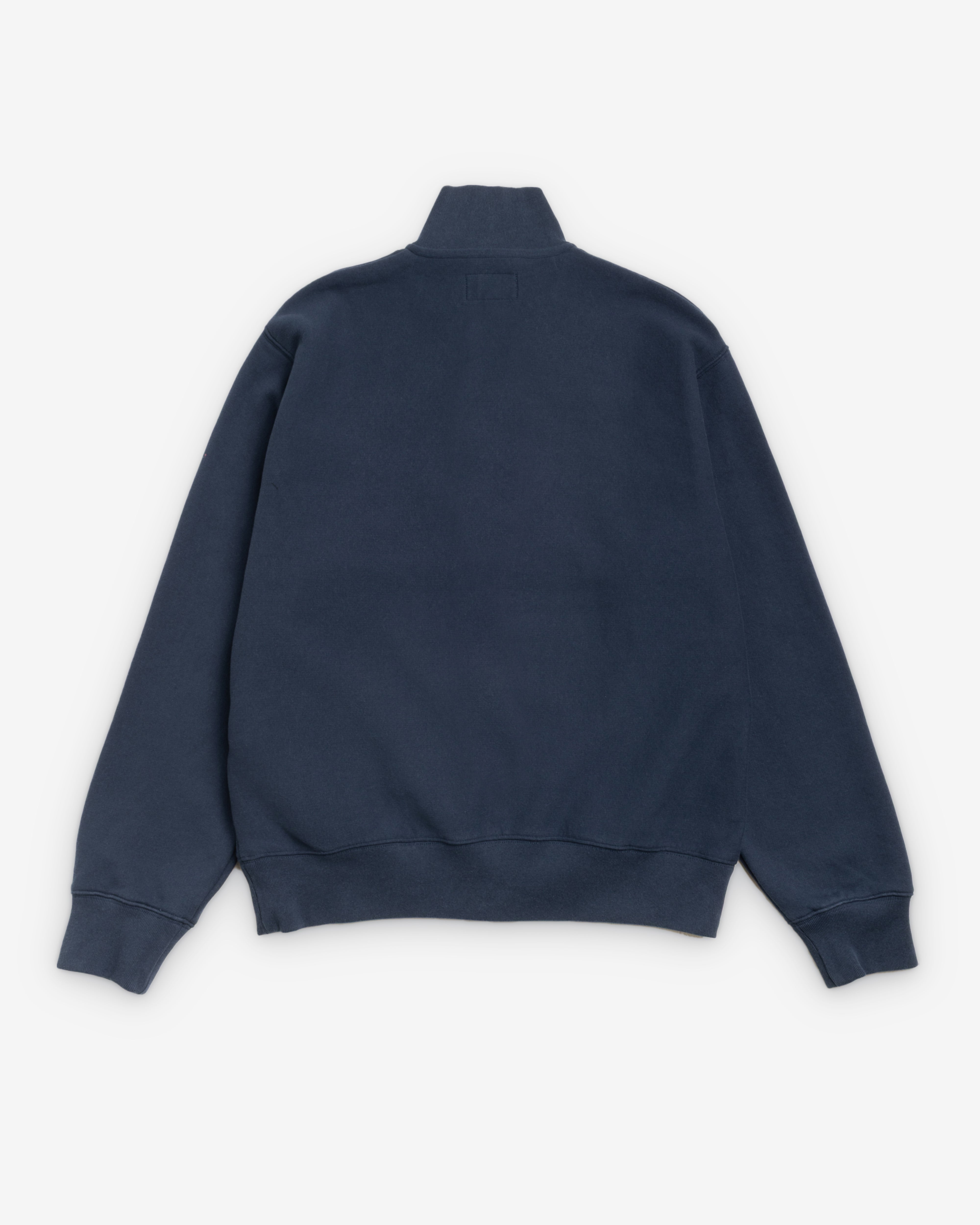 Stüssy: Men's Fleece Track Jacket (Navy) | Dover Street Market London