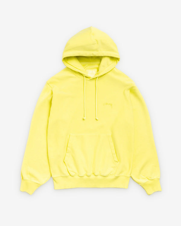 Stüssy - Men's Lightweight Terry Hoodie - (Yellow)