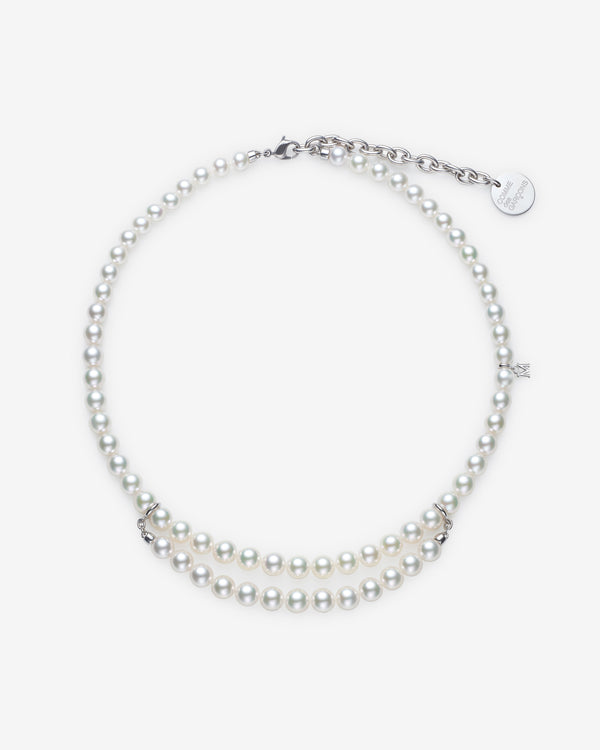 Comme des Garçons - Mikimoto  Necklace - (Silver)