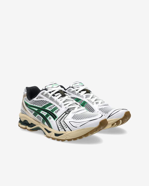 Asics - Men's Gel-Kayano 14 - (White/Hinoki Beige)