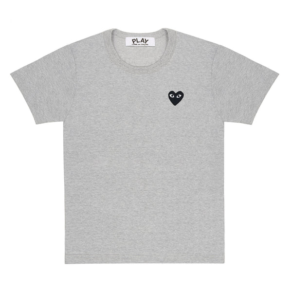 Play - Black Heart T-Shirt - (Grey)