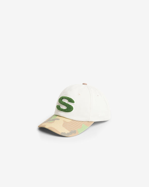Stüssy - Men's Chenille S Low Pro Cap - (Woodland Camo)