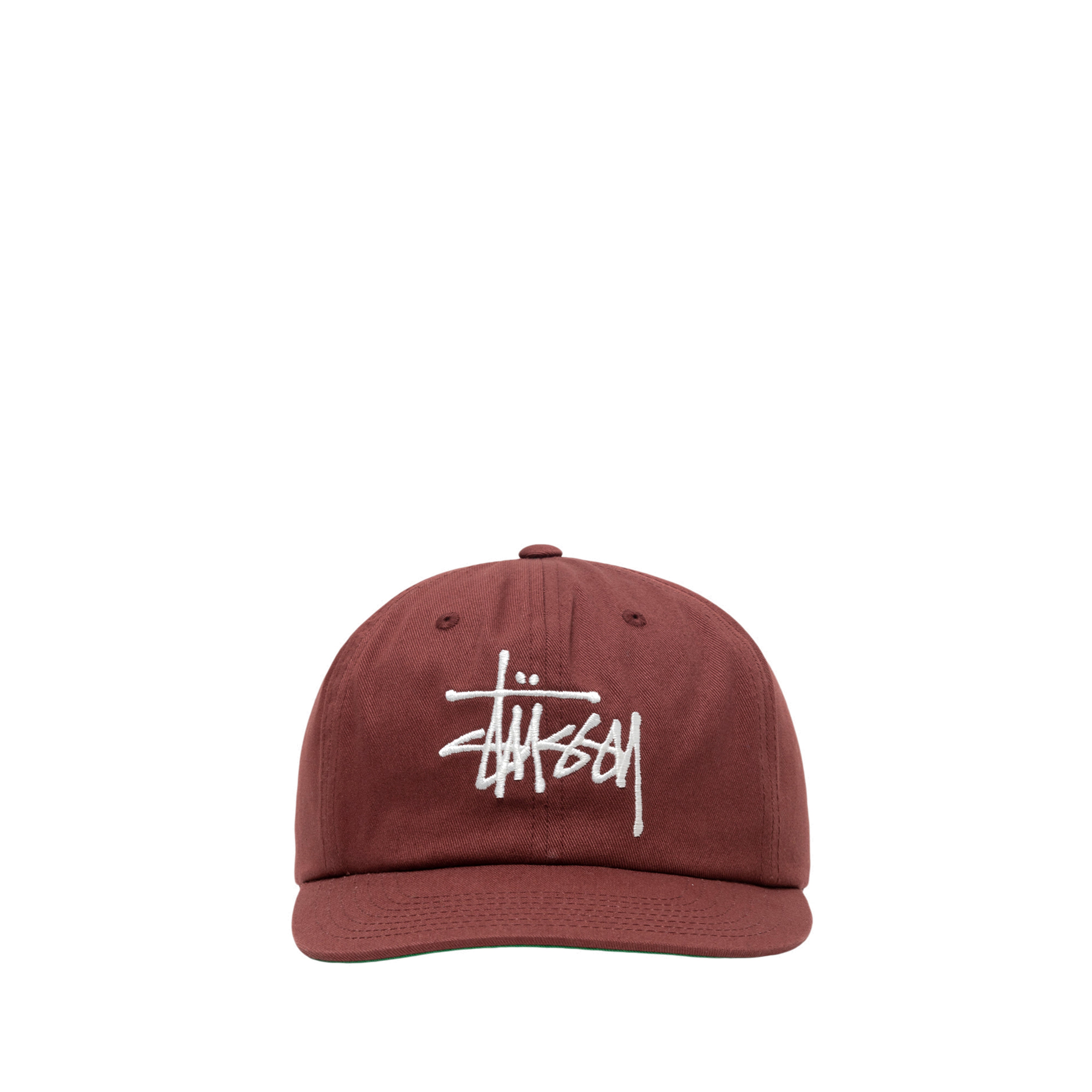 Stüssy - Basic Strapback Cap - (Red Brown) | Dover Street Market E