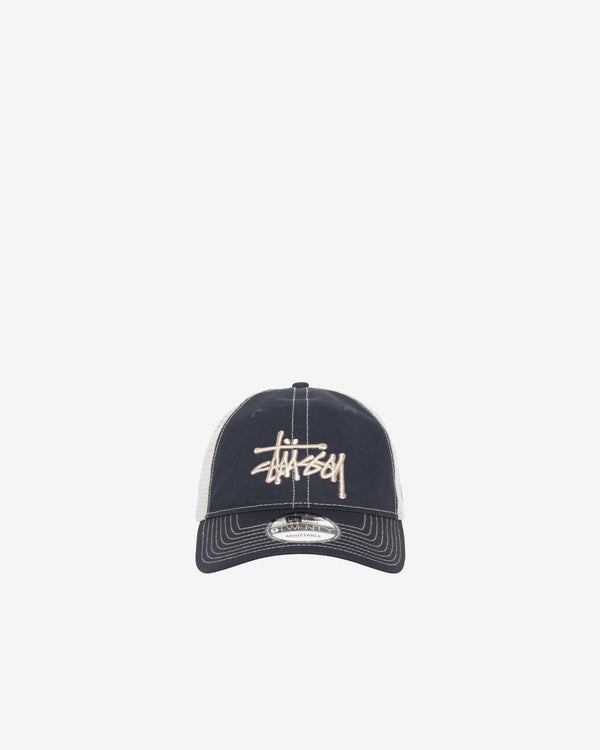 Stüssy - Men's Basic Trucker 9Twenty Cap - (Navy)