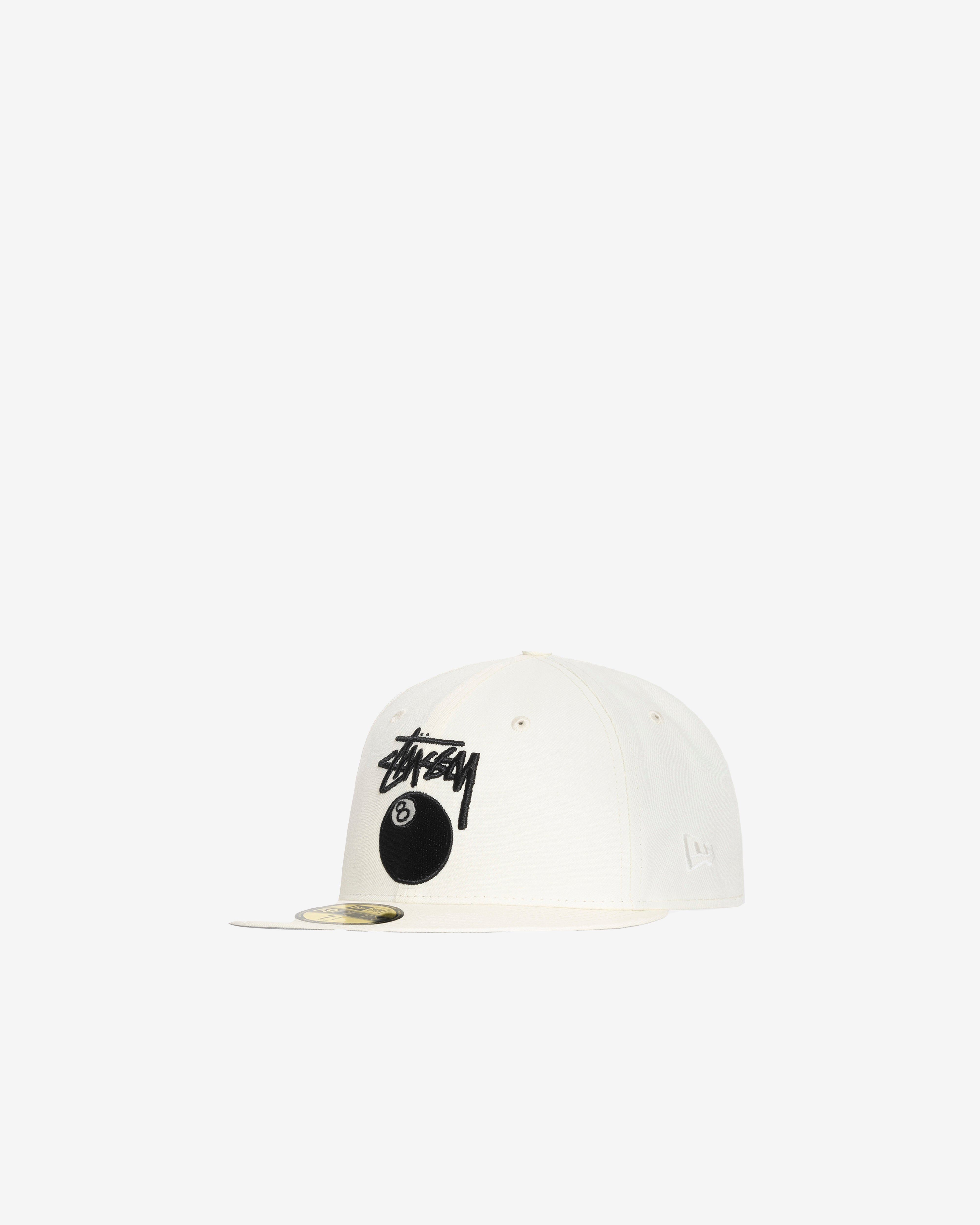 Stüssy - Men's Stock Eight Ball 59Fifty Cap - (Bone)