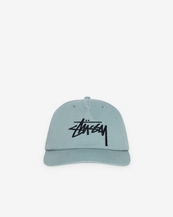 Stüssy - Mid Depth Big Stock Snapback - (Pale Blue)
