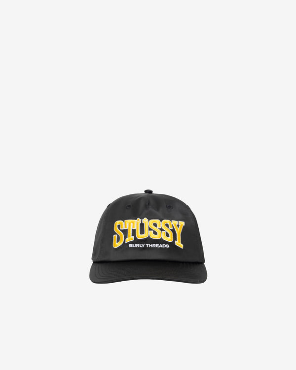 Stüssy - Men's Md Burly Threads Cap - (Black)