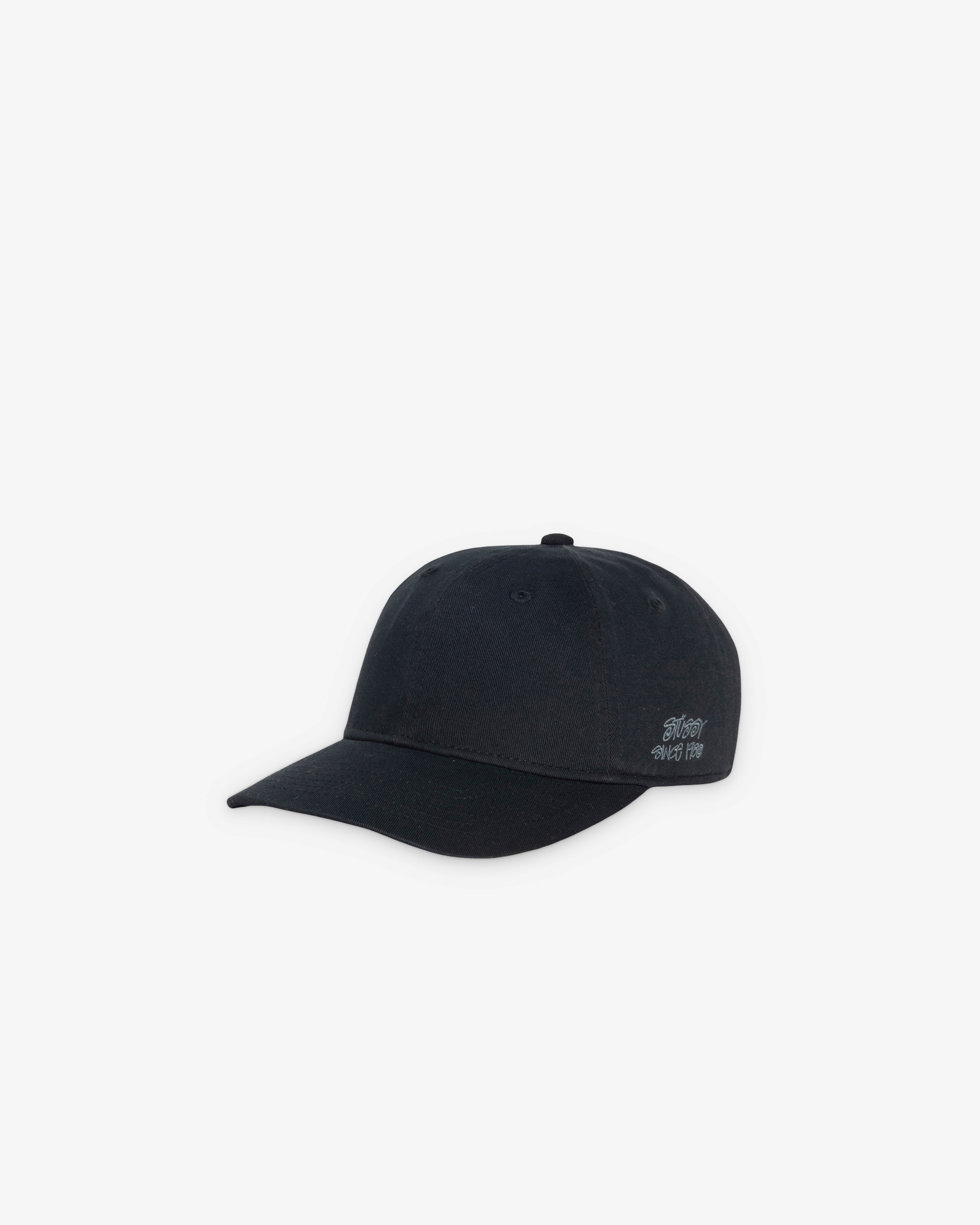 Stüssy: Men's Low Profile 1980 Strapback (Black) | DSML E-SHOP