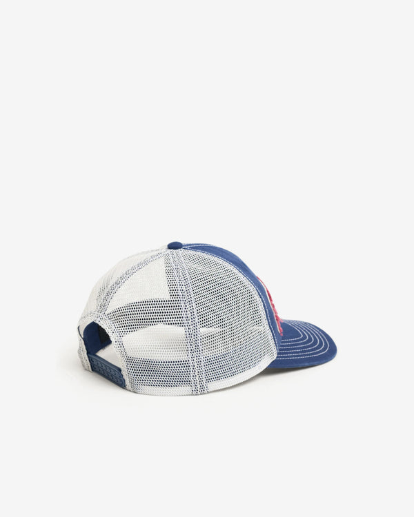 Stüssy - Men's Md Burly Threads Trucker - (Navy)