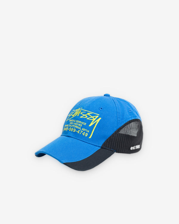 Stüssy - Men's Parts and Service Cap - (Blue)