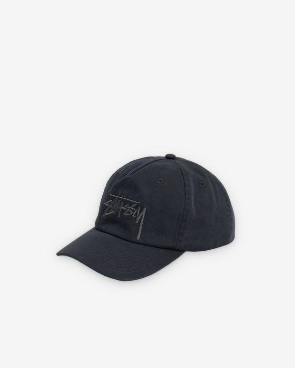 Stüssy - Men's Big Stock Mid Depth Cap - (Navy)