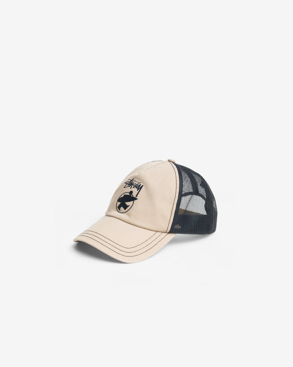 Stüssy - Men's Lp Beach Roots Trucker Cap - (Tan)
