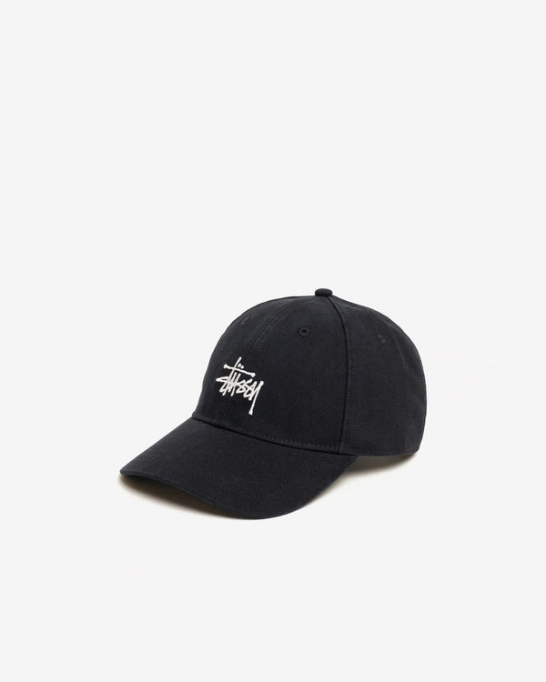 Stüssy - Men's Lp Basic Canvas Cap - (Black)
