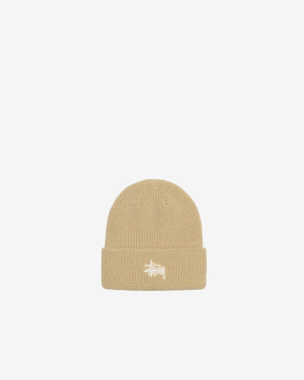 Stüssy - Men's Basic Cuff Beanie - (Beach Sand)