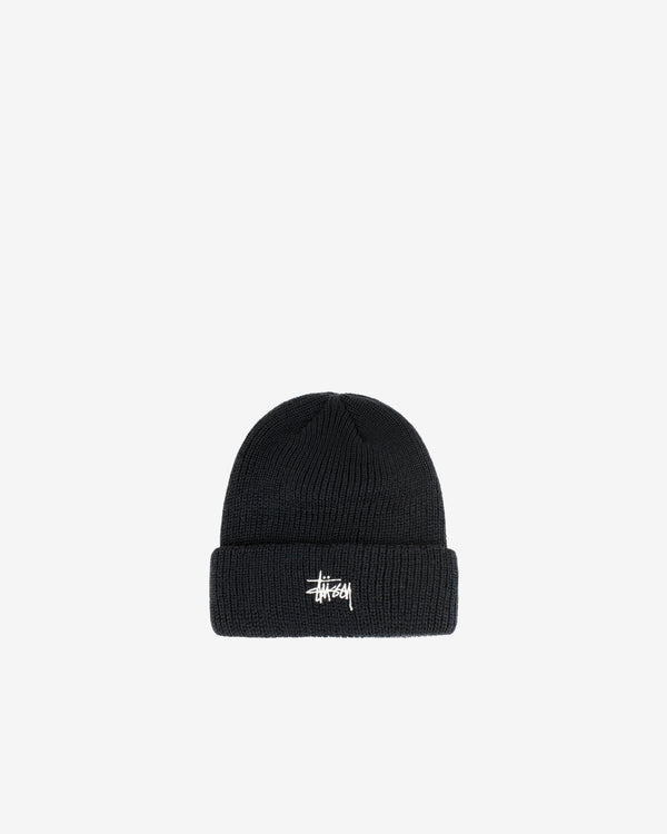 Stüssy - Men's Basic Cuff Beanie - (Black)