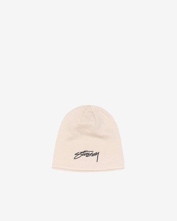 Stüssy -  Skullcap Chain Stitch Rolled Edge - (Bone)