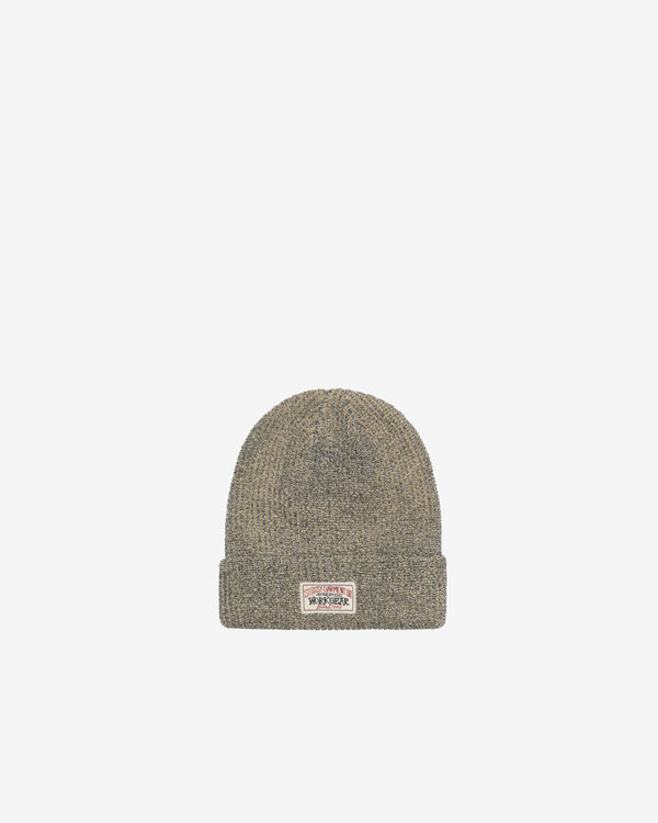 Stüssy - Men's Cuff Beanie Reflective - (Khaki)