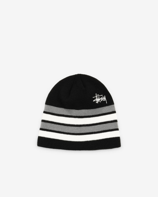 Stüssy - Skullcap Basic Striped - (Black)