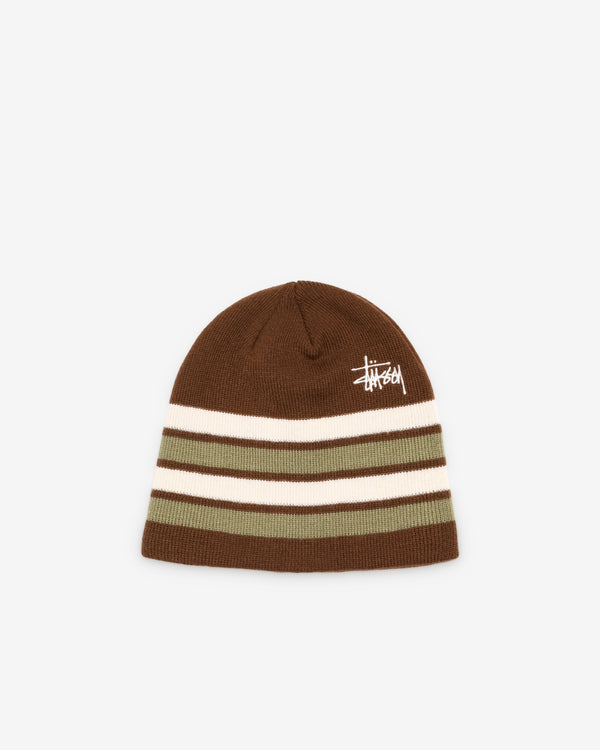 Stüssy - Skullcap Basic Striped - (Brown)