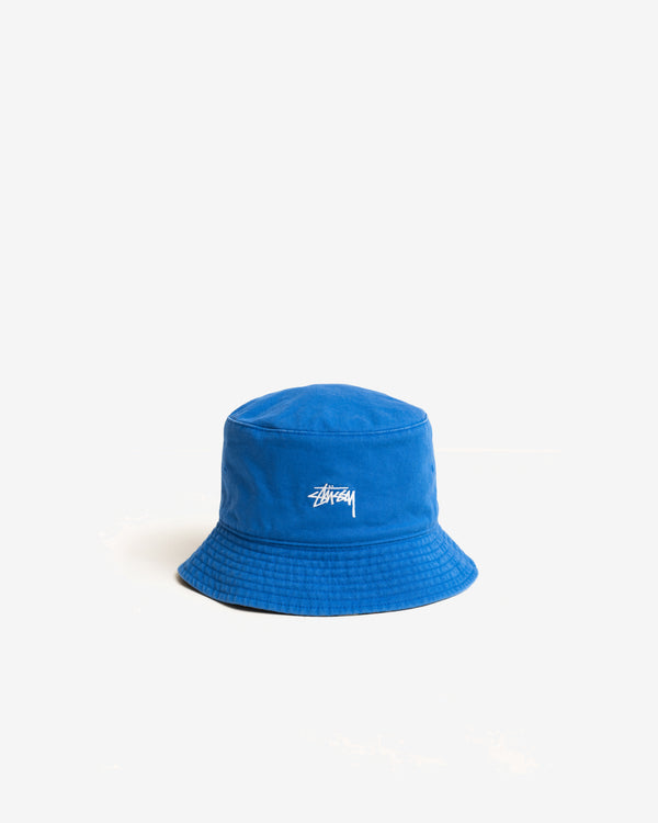 Stussy - Men's Reversible Stock Bucket Hat - (Royal Blue)