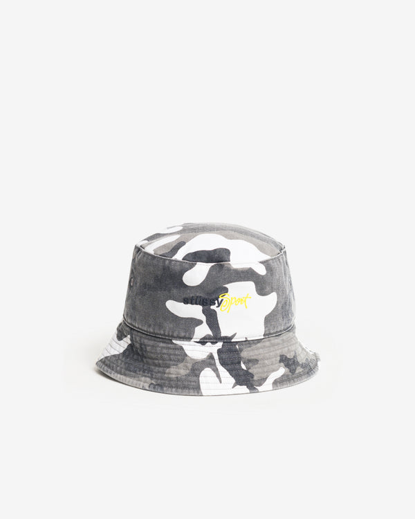 Stüssy - Men's Stüssy Sport Bucket Hat - (Grey Camo)