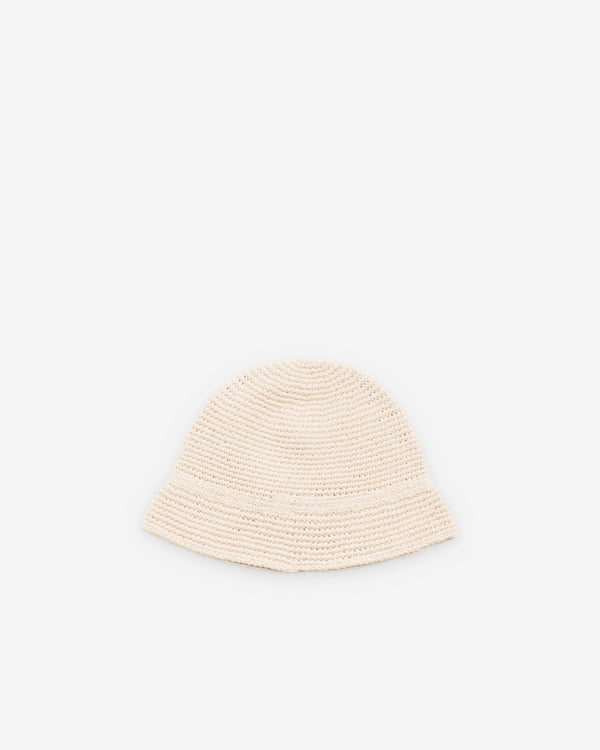 Stüssy - Men's Basic Linen Knit Bucket - (Oat)