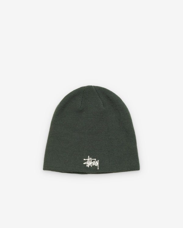 Stüssy - Men's Basic Skullcap Beanie - (Green)