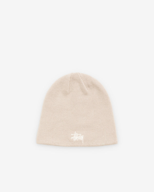 Stüssy - Men's Basic Skullcap Beanie - (Stone)