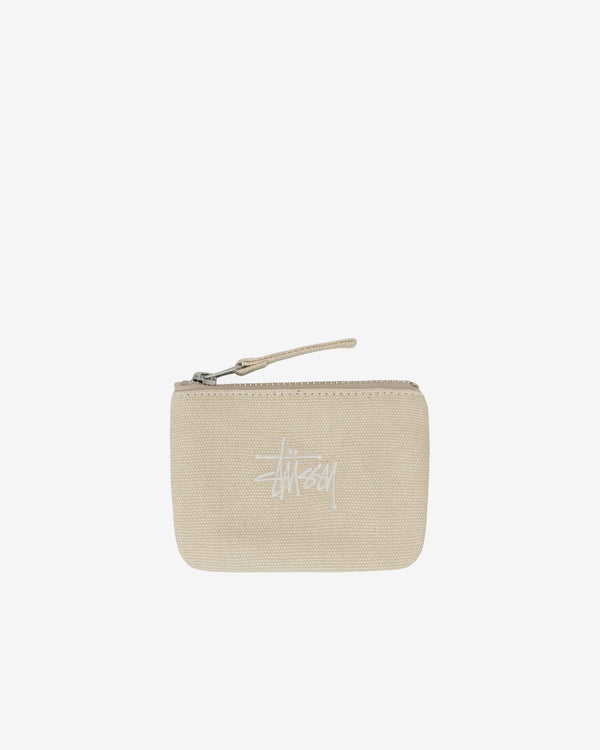 Stüssy - Men's Canvas Coin Pouch - (Natural)