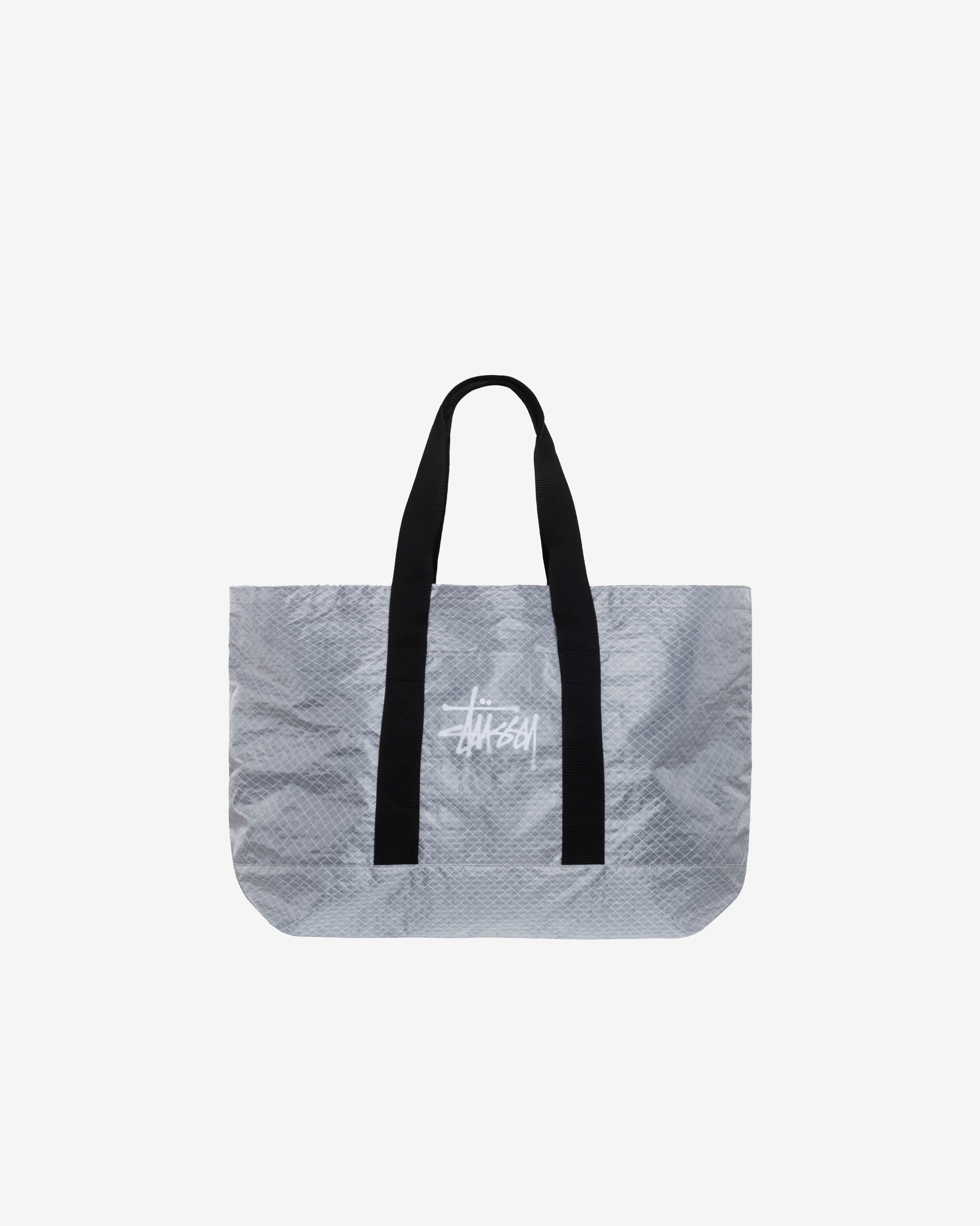 Stüssy: Men's Ripstop Overlay XL Tote Bag (Black) | DSML E-SHOP