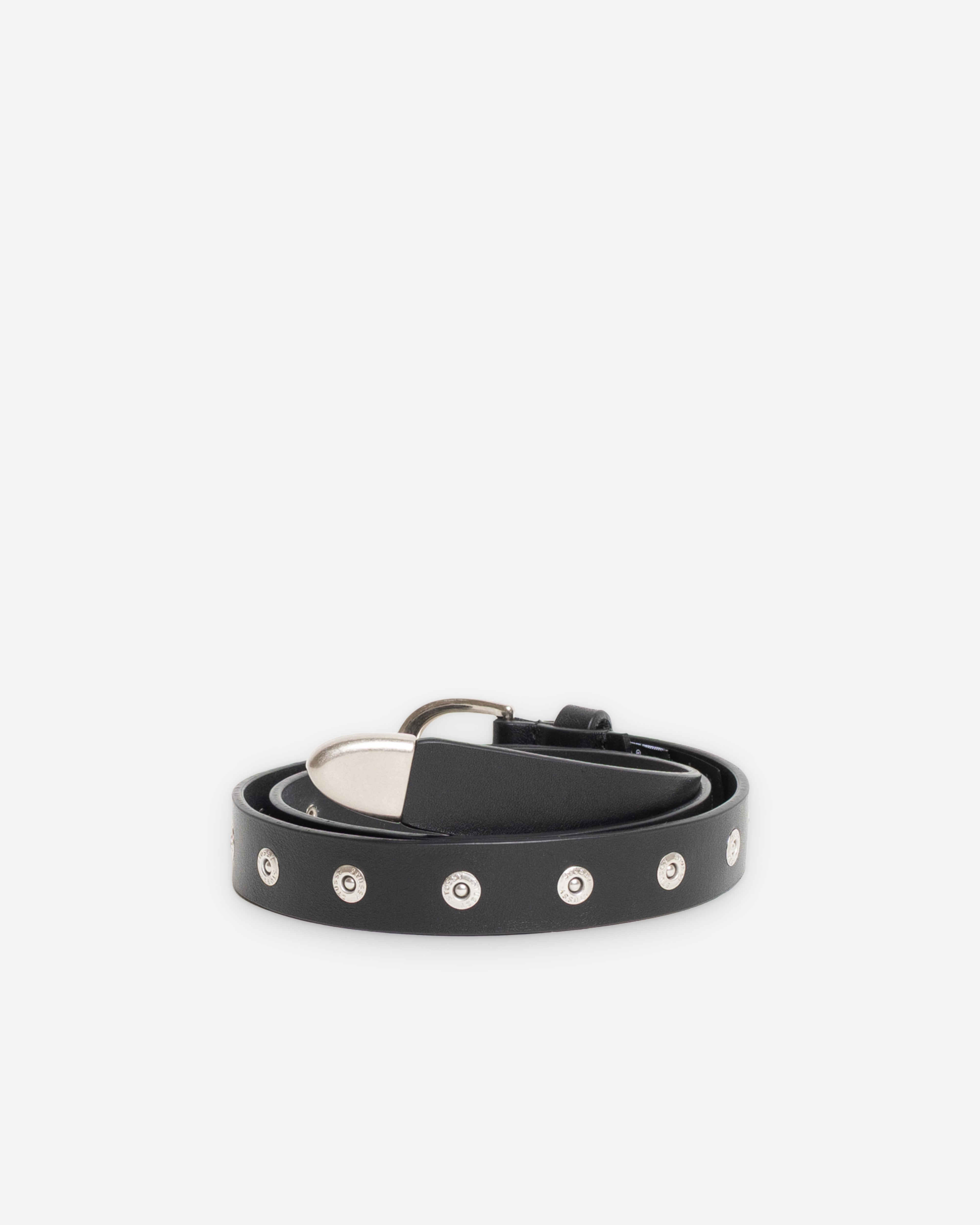 Stüssy: Men's Rivet Stud Belt (Black) | Dover Street Market London