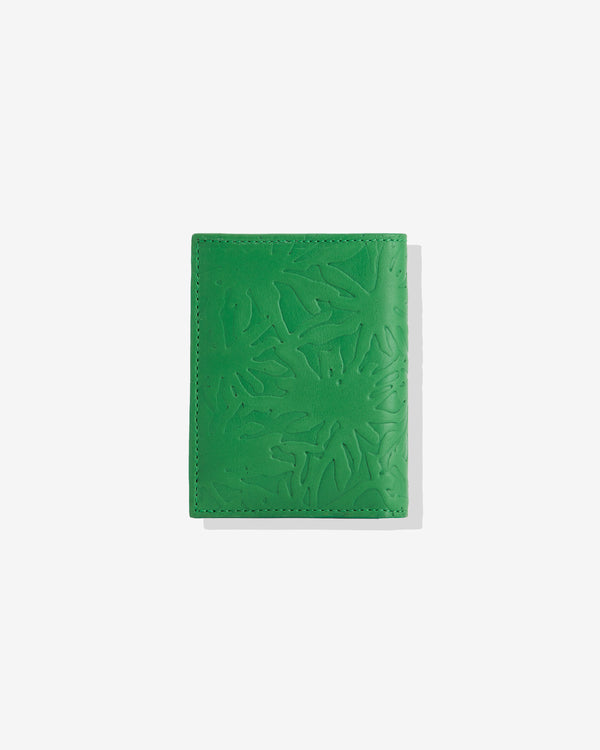 CDG Wallet - Embossed Forest Bifold Wallet - (Green SA0641EF)