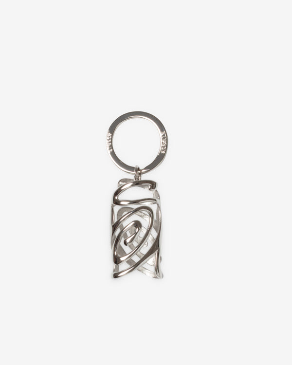 Stüssy - Lighter Holster Keychain - (Silver)