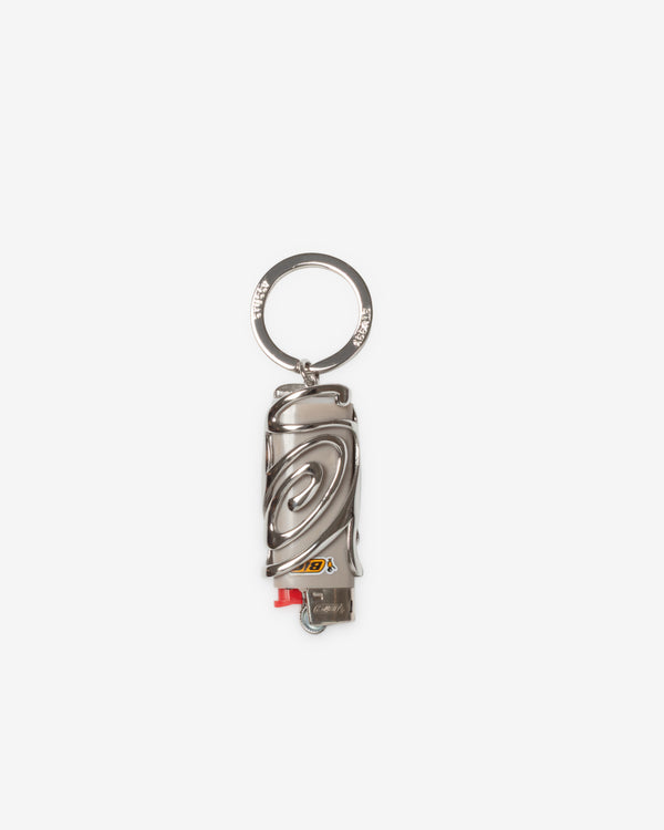 Stüssy - Lighter Holster Keychain - (Silver)